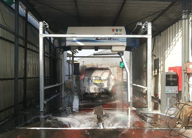 automatic car wash system touchless